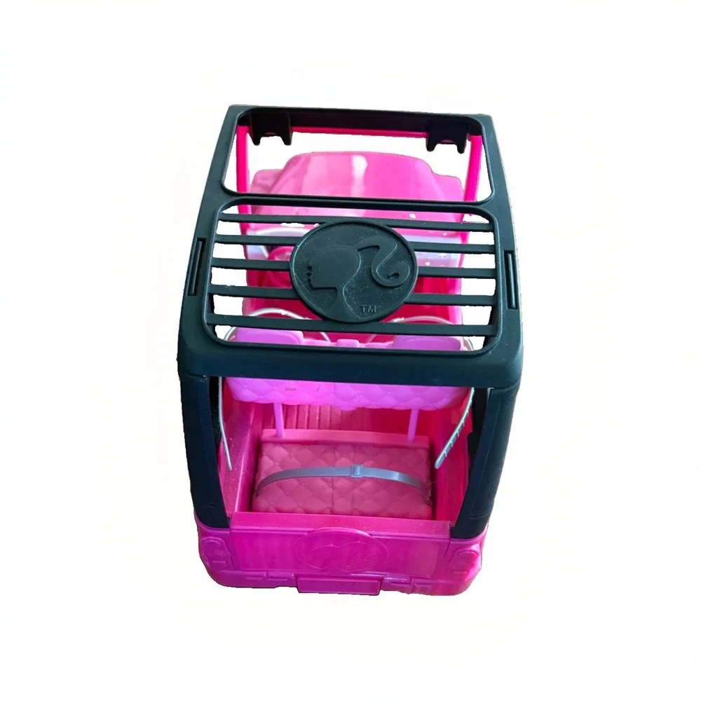 Barbie Doll Jeep Pink Passport Beach Glitter Cruiser Hardtop Mattel 2012 Car